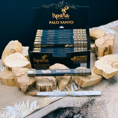 Ispalla Palo Santo Incense- Retail Display Box- 50 packs